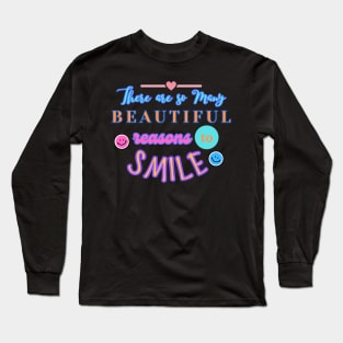 Beautiful Smile Long Sleeve T-Shirt